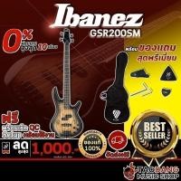 ราคา เบสไฟฟ้า Ibanez GSR200SM สี Natural Gray Burst - Electric Bass Ibanez GSR200SM Natural Gray Burst ครบชุด เต่าแดง (8353815713)