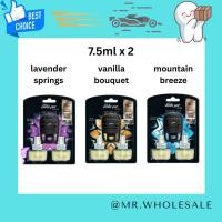 ราคา Ambi pur car น้ำหอมรถยนต์ เครื่องกระจายกลิ่น+น้ำหอม (7.5ml x 2) (43852787999)