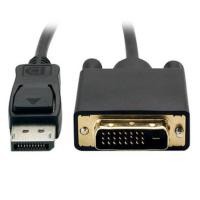 ราคา สายDisPlay DP Male TO DVI 24+1 CABLE 1.8M 6 FT Black DisplayPort Male to DVI Male Converter Cable -intl (7415712479)