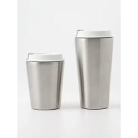 ราคา 2024 MUJI Stainless Steel Coffee Mug แก้วแสตนเลสพร้อมฝา แก้วน้ำ 370ml มีรอยถลอกเล็กน้อย (41103332492)