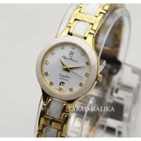 ราคา นาฬิกา Olym pianus sapphire lady CERAMIC 82672L-403E เรือนทอง (27974061740)