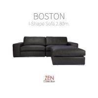 ราคา ZEN Collection BOSTON Sofa I-Shape 2.80m. With Stool (9259188664)