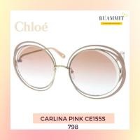 ราคา แว่นกันแดด Chloe Carlina Pink CE155S 798 ของแท้!! (5669399250)