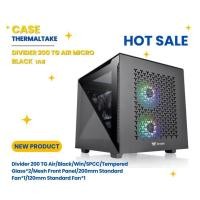 ราคา CASE THERMALTAKE DIVIDER 200 TG AIR MICRO -BLACK เคส (24041523449)