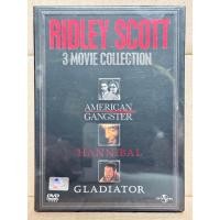 ราคา DVD Ridley Scott 3 Disc Boxset : American Gangster (2007) / Hannibal (2001) / Gladiator (2000) (7644585224)