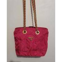 ราคา Used Prada nylon chian bag แท้ (5061398126)