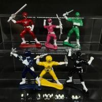 ราคา ตุ่นขบวนการ 5 สี พาวเวอร์ เรนจอร์ Power Rangers งานของเล่นเก่า งานของเล่นไทย ยุค 90s (ชุด 6 ตัว) (25595523097)