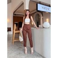 ราคา กางเกงทรงบอย ผ้าซาร่า ซิปหน้า (26980280530)