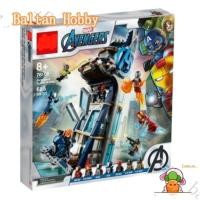 ราคา Baltan Hobby HN3 ใช้งานร่วมกับ Avengers 76166 Avengers Tower Battle 456+PCS Building blocks ของเล่น ES1 (26806534333)