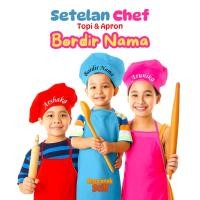 ราคา หมวกเชฟสําหรับเด็ก/หมวกเชฟผ้ากันเปื้อนเด็กปักชื่อฟรี (48250771466)