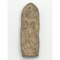 ราคา พระปางลีลา เนื้อดิน หลังยันต์อุ - 00018 (23167034206)