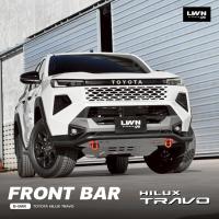 ราคา LWN4x4 กันชนหน้า Travo ออฟโรดเสริม รุ่น B-BAR กันชนหน้าเหล็กเสริมพร้อมห่วงOmega แดง ชุดแต่งออฟโรด (46454494841)