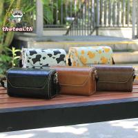 ราคา THETEAI กระเป๋า,หนังปรับสายคล้องกล้อง,ย้อนยุคกันกระแทกกันน้ําแบบพกพาฝาครอบป้องกันสําหรับNikon J1/Leica D-LUX/ G5X/Fuji X100V/ RX1 Universal (54454966189)