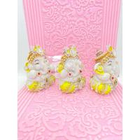 ราคา พระพิฆเนศปางเด็กชุดปิดหูปิดตาปิดปากองค์เนื้อเรซิ่นผสมผงหินขาวแบบหล่อตัน ขนาดองค์กว้าง2นิ้ว สูง3.5นิ้วอาภรณ์สีเหลือง (25069203039)