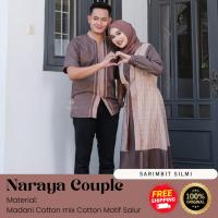 ราคา [COUPLE SILMI] LATEST EID COUPLE KOKO GAMIS // NARAYA // WEDDING/ผ้าเสริม || SADDLE สีน้ําตาล (42176773882)