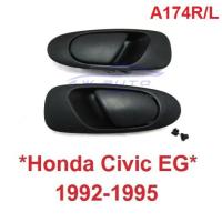 ราคา มือเปิดประตู หลัง HONDA CIVIC 1992 - 1995 ฮอนด้า ซีวิค ซีวิก สีดำด้าน มือเปิดนอก ที่ดึงประตู มือเปิด มือจับประตู มือดึง (9999733477)