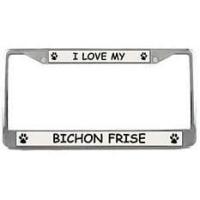 ราคา Animal Den - กรอบป้ายทะเบียน Bichon Frise (โครเมียม) รับประกัน 5 ปี (56202283317)