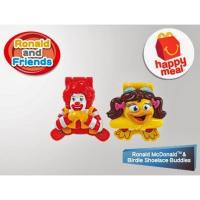 ราคา โมเดลของเล่นแมคโดนัลด์(McDonald's) แฮปปี้มีล Happy Meal - ที่ผูกเชือกรองเท้า Ronald McDonald & Birdie Shoelace Buddie... (25159956070)