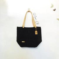 ราคา กระเป๋าถักสายสะพายหนัง (พร้อมส่ง) (18360095802)