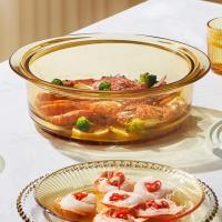 ราคา American Corning Steamer VISIONS หม้อนึ่งหม้อแก้ว Corning เครื่องนึ่งแก้ว หม้อนึ่ง 20 ซม./24 ซม. (50554094893)