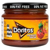 ราคา โดริโทสซอสซัลซ่าเผ็ดปานกลาง 300กรัม Doritos Salsa Sauce Medium 300g. [หมายเลขบาร์โค้ด 9310015224089] (54152908461)