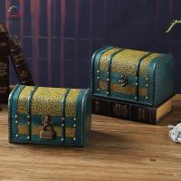 ราคา กล่องเก็บไม้ WILLIS,เครื่องประดับไม้โบราณที่ระลึกกล่อง,ทนทานพร้อมฝาปิดแกะสลักออกแบบกล่องตกแต่งบ้านโบราณของขวัญแต่งงาน (55703990588)