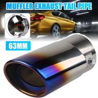 ราคา ปลายท่อ ไทเทเนียม ปลายท่อไอเสียรถยนต์ Universal Car แบบขันน็อต ทรงปากกลมแบบตรง (22018766039)