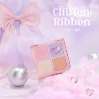 ราคา MEILINDA CHIFFON RIBBON EYE PALETTE เมลินดา ชิฟฟ่อน ริบบ้อน อายพาเลท MC3135 (44368398589)
