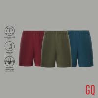 ราคา [แพ็ก 3 ตัว] GQ Minimal Shorts™ กางเกงลำลองขาสั้น สไตล์มินิมอล (24832006434)