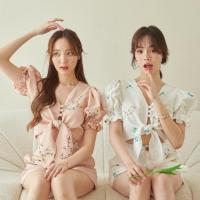 ราคา PRAEWPROUD - Alice crop top เสื้อลินิน ปักลายดอกไม้ แขนตุ๊กตา น่ารัก ใส่ไปทะเล (22272659780)