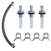ราคา 16955-ZE1-010 Gas Tank Joint Filter Fuel Line w Clamp Kit For Honda GX110 GX120 GX160 GX200 GX240 G (40927357313)