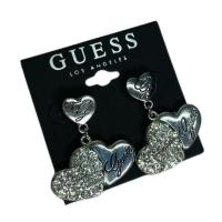 ราคา ต่างหู GUESS ประดับเพรชCZ สีเงิน (20745040061)