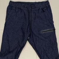 ราคา EDWIN JERSEYS ยีนส์เอวรูดนิ่มยืด น้ำเงินเข้มทรงหลวมปลายขาเดฟ มือสองสภาพใช้งาน (26536736398)