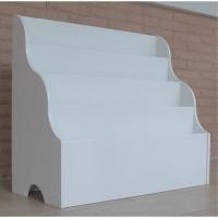 ราคา ชั้นวางหนังสือโชว์ปก 4 ช่อง รุ่น C สีขาว (10852272852)