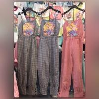ราคา จั้มสูทกางเกงขายาว(สีแดง) (692271478)