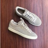 ราคา รองเท้าผ้าใบผู้ชายหนังกลับคลาสสิก (49551885047)