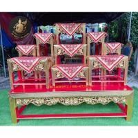 ราคา ผ้าคลุมโต๊ะหมู่บูชา ผ้ารองพาน ขนาด 50 × 50 เซนติเมตร ราคา/ผืน (16497900857)