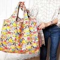 ราคา ส่งจากไทย กระเป๋าผ้าพับได้ 58*68cm กระเป๋าผ้าลดโลกร้อน ถุงช้อปปิ้ง ถุงผ้าพับได้ ลายการ์ตูน มีให้เลือกหลายลาย (5116971041)