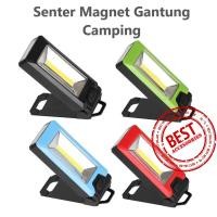 ราคา แขวนแม่เหล็ก COB Worklight Camping ไฟฉาย (26731792614)