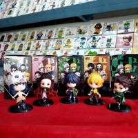 ราคา โมเดล ดาบพิฆาตอสูร Kimetsu no Yaiba เซ็ต 5 ตัว (5131468777)