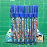 ราคา ปากกาไวท์บอร์ดตราม้า Horse Whiteboard Marker H-22 หมึกสีน้ำเงิน (1ชุด/6ด้าม) ขนาดหัวปากกา 2 มม. (6260535963)