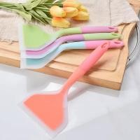 ราคา พร้อมส่ง ตะหลิวซิลิโคน ตะหลิวม้วนไข่ ไม้พายซิลิโคน ไม้พายทำขนม ตะหลิวทูโทน #Z067-C (40802428947)