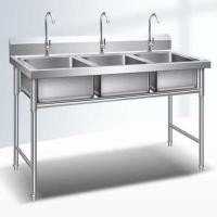 ราคา ตู้อ่างน้ำสแตนเลส หนึ่ง/สองช่อง สามอ่าง ล้างผัก ฆ่าเชื้อ ล้างจาน เชิงพาณิชย์ (43325141733)