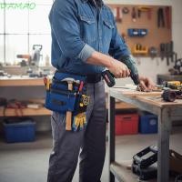 ราคา เข็มขัดเครื่องมือทําสวน ดามาโอะ,เข็มขัดเอวปรับได้กระเป๋าเครื่องมือผ้าอ๊อกฟอร์ด,โซลูชั่นการจัดเก็บอเนกประสงค์หลายกระเป๋าทนทานวัสดุเอวกระเป๋าเครื่องมือฮาร์ดแวร์เค (52304645388)