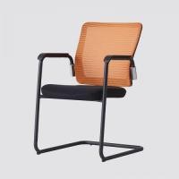 ราคา Modernform เก้าอี้สำนักงาน เก้าอี้เพื่อสุขภาพ รุ่น SERIES 15S Visitor เบาะผ้าดำ พนักพิงตาข่ายสีส้ม (15426097937)