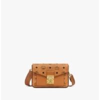 ราคา MCM Millie Crossbody in Visetos Cognac (19863548551)