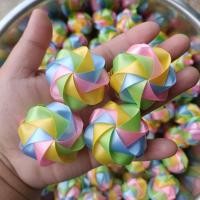 ราคา เหรียญโปรยทาน เหรียญโปรยทานมะลิ ขนมแฟนซี คุกกี้เสี่ยงทาย ผสม4สีสดใส YBPG ตัวเปล่า 1แพค50ชิ้น (18059076826)