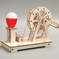 ราคา DIY มือทำแบบจำลองเครื่องกำเนิดไฟฟ้าไม้ (28421940973)