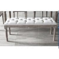 ราคา สตูล เก้าอี้สตูล สตูลปลายเตียงวินเทจ สีเบจ - Vintage Bed Stool in beige (3778971324)
