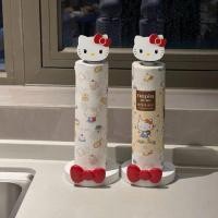 ราคา ใหม่ สวัสดี คิตตี้ ที่ใส่ผ้าขนหนูกระดาษ, ที่ใส่ม้วนผ้าขนหนูกระดาษในครัวที่บ้าน, ลูกแมวน่ารักสร้างสรรค์ชั้นเก็บแบบไม่ต้องเจาะ, ไม้ (40428180795)